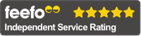 Feefo rating