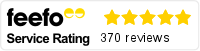Our customer Feefo rating Feefo logo