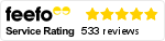 Feefo rating