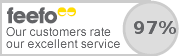 See what our customers say about us Feefo logo
