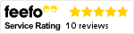 Feefo rating