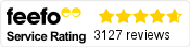 Feefo service rating for Euronics Ireland