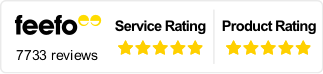 Our customer Feefo rating
