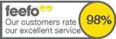 See what our customers say about us Feefo logo
