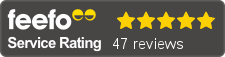 See what our customers say about us Feefo rating