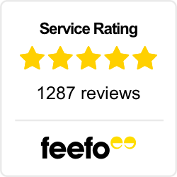 Feefo service rating