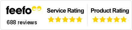 Feefo service and product rating