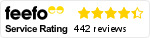Our customer Feefo rating Feefo logo