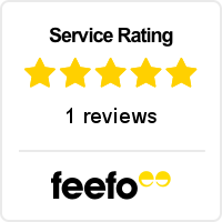 Our customer Feefo rating