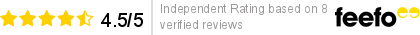 Feefo reviews